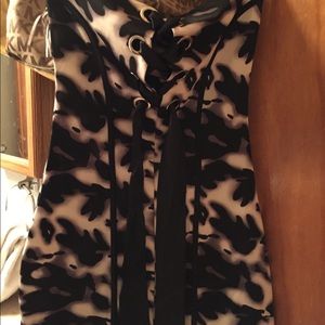 Strapless corset top